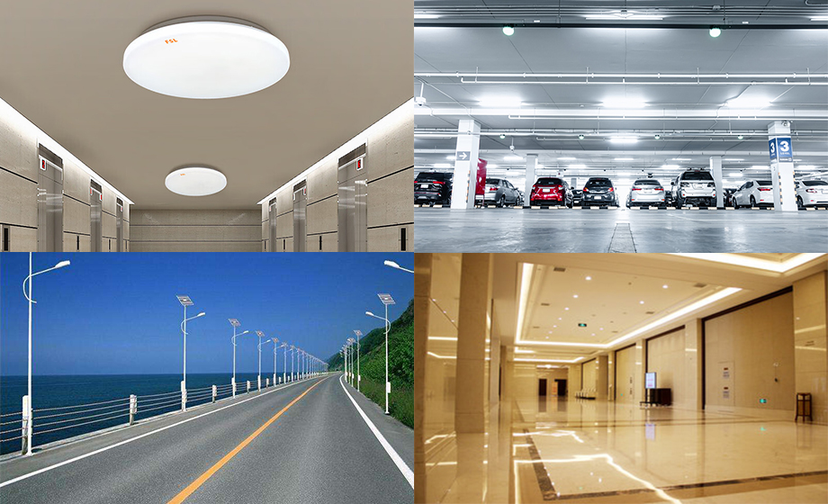 LED intelligent lighting 24g radar module garage induction lamp application