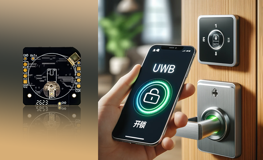 Mobile phone UWB positioning chip ranging ultra wideband dedicated chip